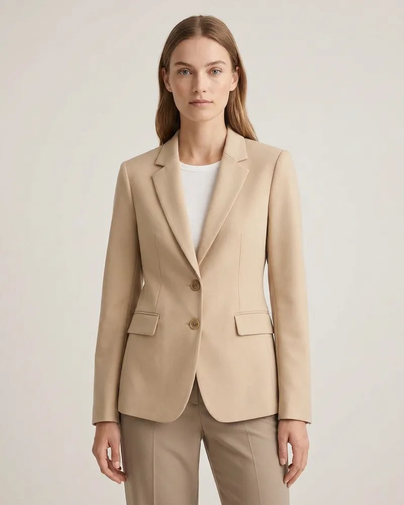 KI-generiertes Beispielbild: Blazer, Model-Ergebnis