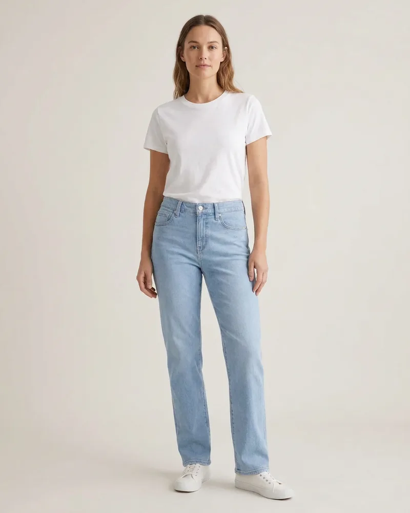 KI-generiertes Beispielbild: Jeans, Model-Ergebnis