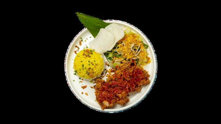 Nasi Udang Balado